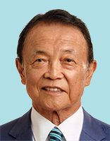 麻生太郎 議員の顔写真
